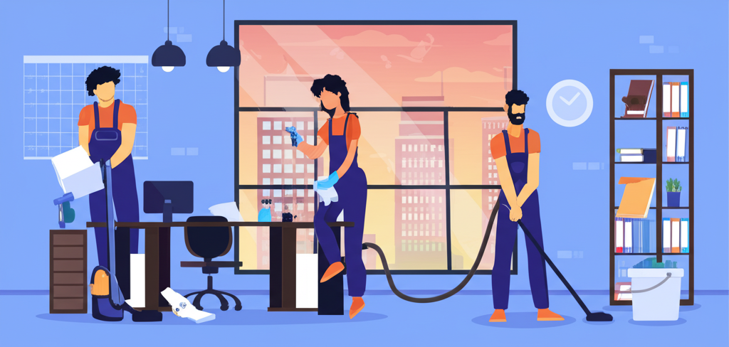 Professional Cleaning Team